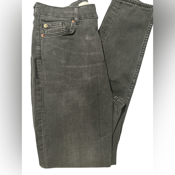 H&M Dark Gray Denim Skinny Jeans, EUC - Picture 4 of 5